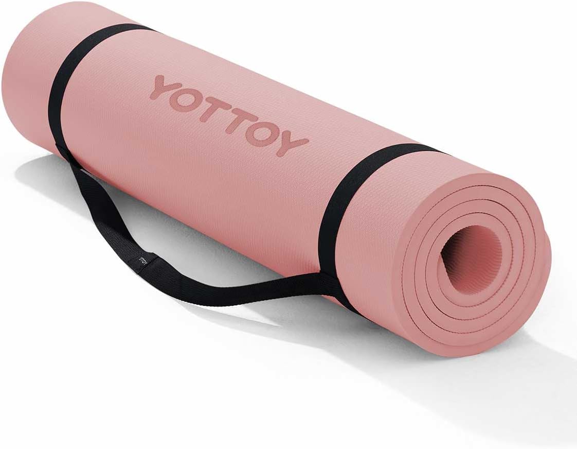 Yoga Fitness Images - Yoga Mat, Extra Thick TPE Exercise