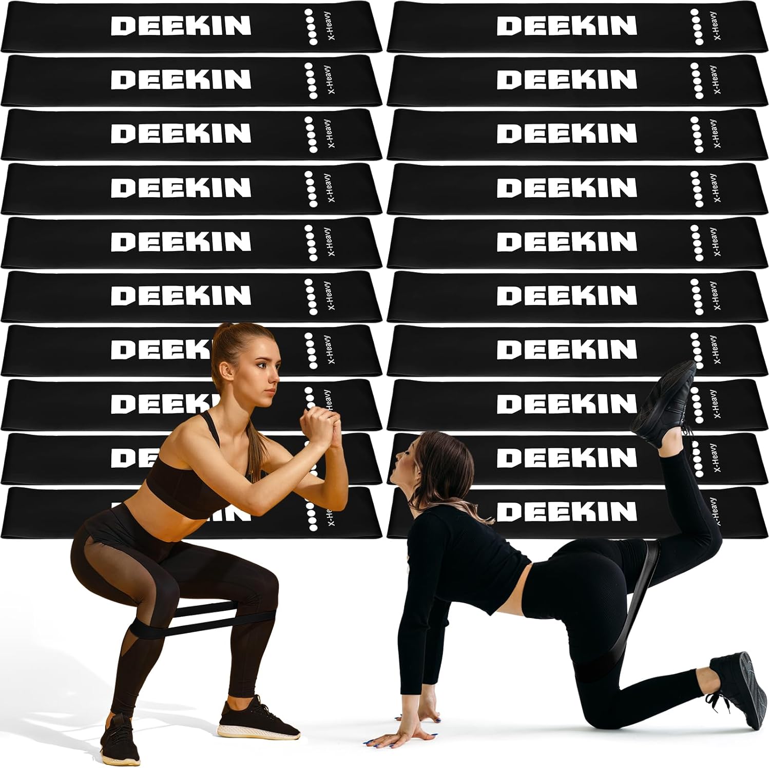 Yoga Fitness Images - 20 Pack Resistance Bands Loop Exercise