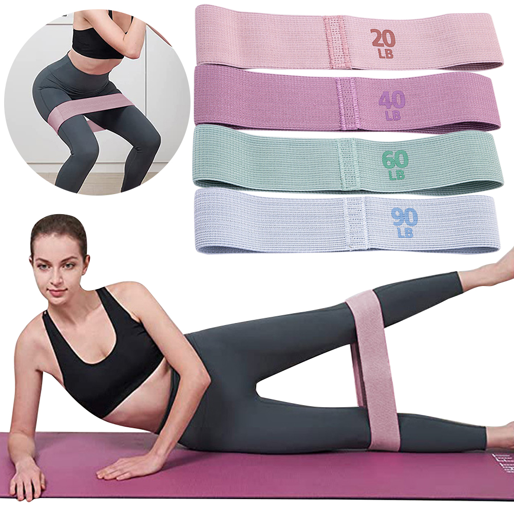 Yoga Fitness Resistance Band - Resistance Hip Booty Bands Glute Thigh