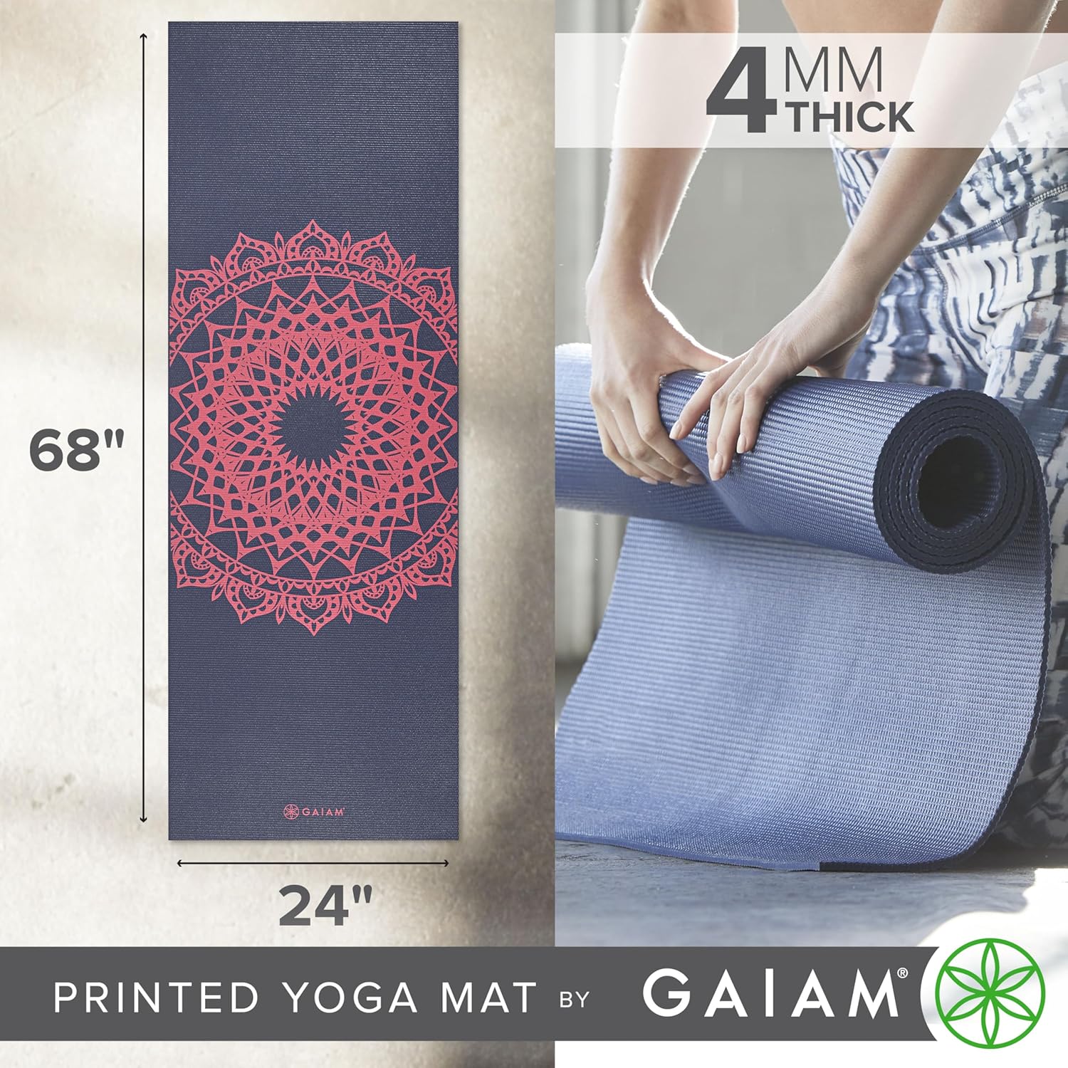 Non Slip Yoga Mat, Lightweight - đánh giá và giá Yoga Fitness Images