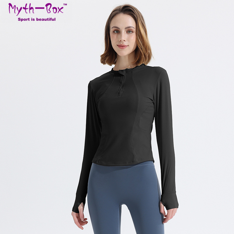 Autumn Women Yoga Shirts Long  - đánh giá và giá Yoga Fitness Qc