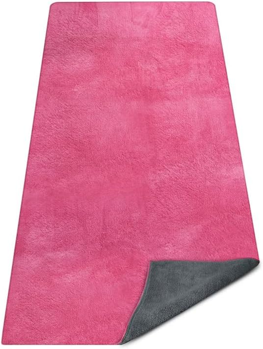 Extra Thick Yoga Mat Towel 600 - đánh giá và giá Yoga Fitness Images
