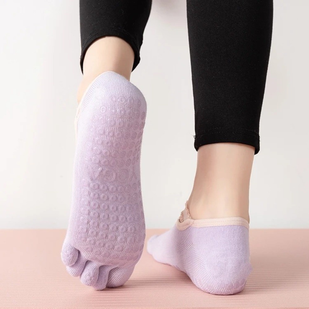 Ladies Non-Slip Pilates Socks  - đánh giá và giá Yoga And Fitness Studio