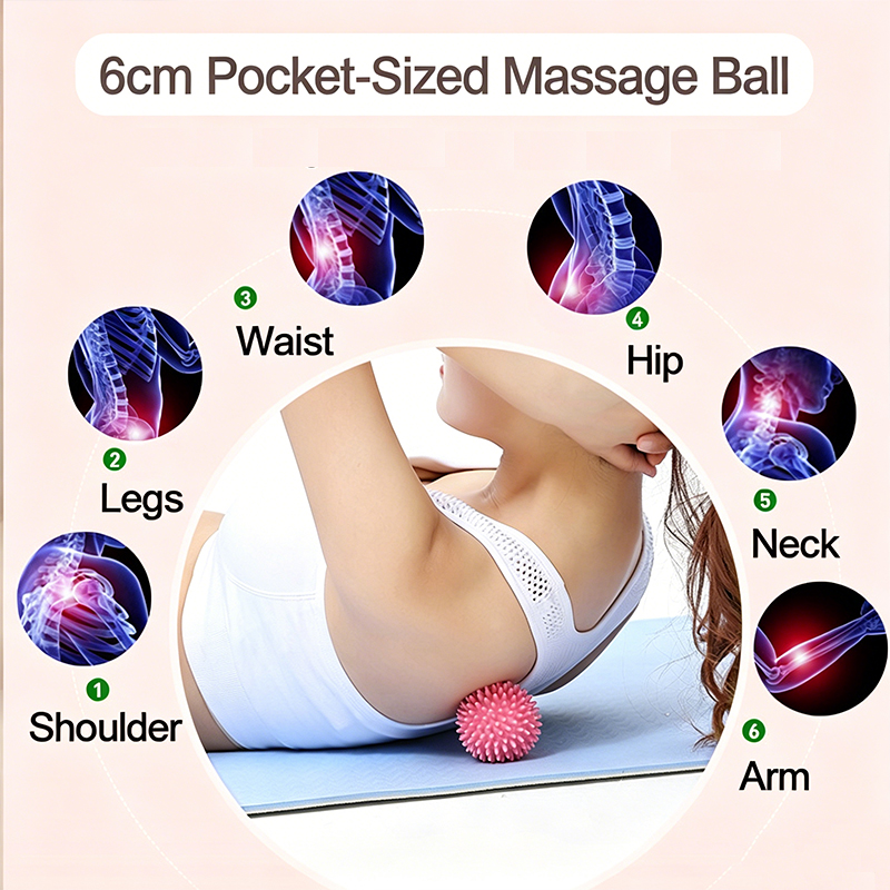 Foot Massage Ball With Spikes  - đánh giá và giá Shoulder Massage Ball