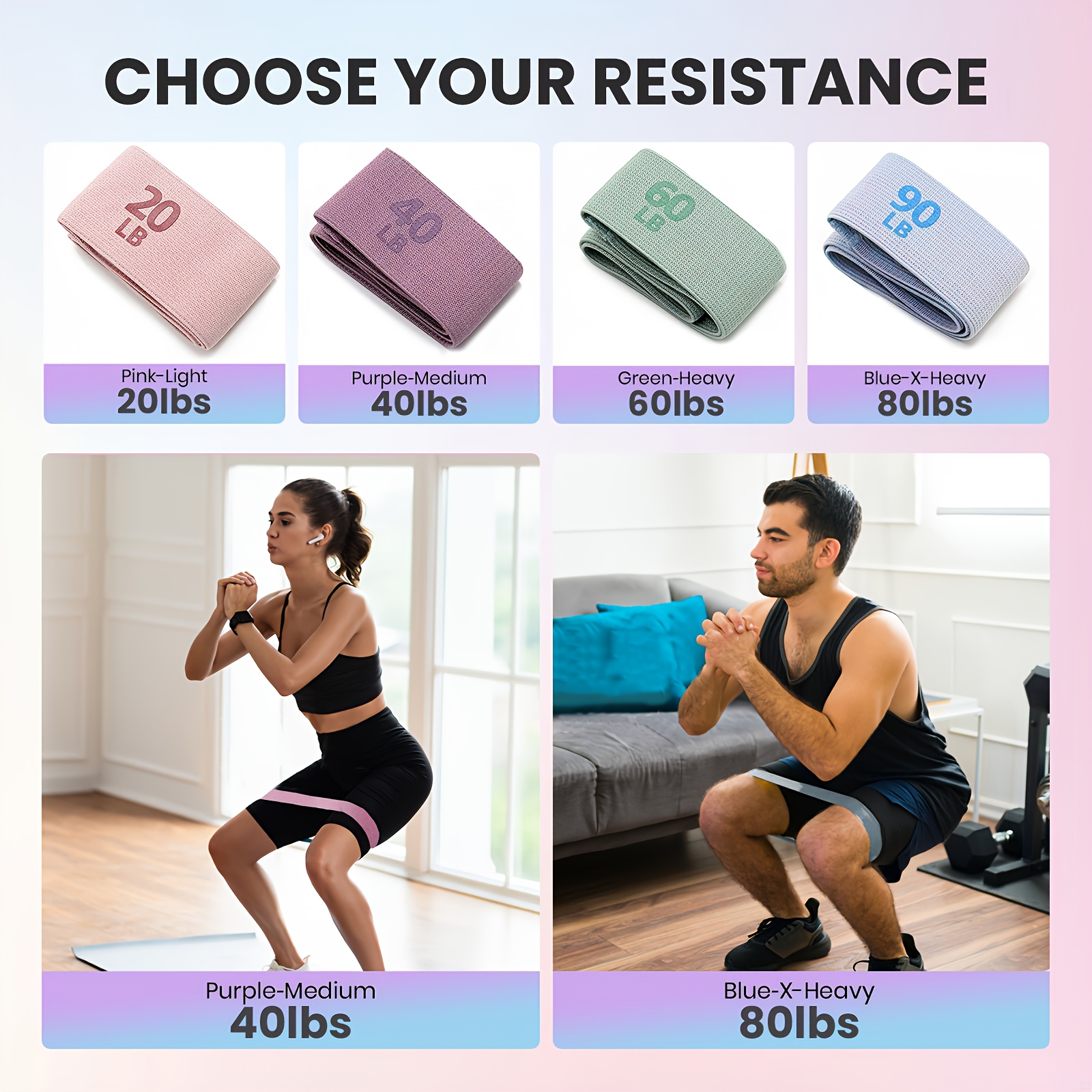 Fitness Resistance Bands with  - đánh giá và giá Yoga And Fitness Studio