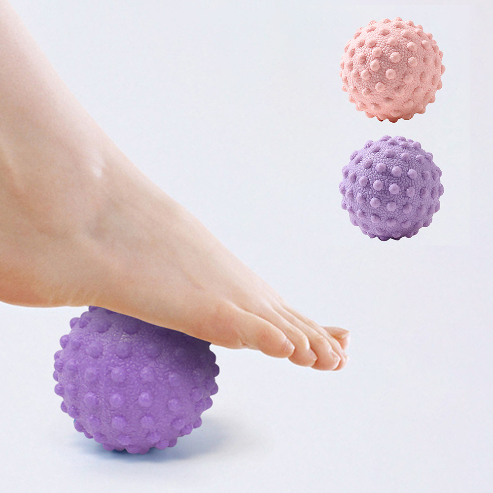 Fascia Ball Raised Point Massa - đánh giá và giá Shoulder Massage Ball