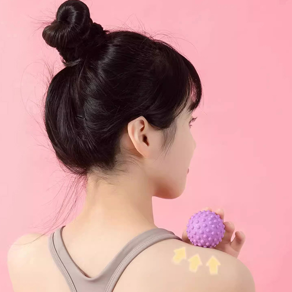 Fascia Ball Raised Point Massa - đánh giá và giá Shoulder Massage Ball