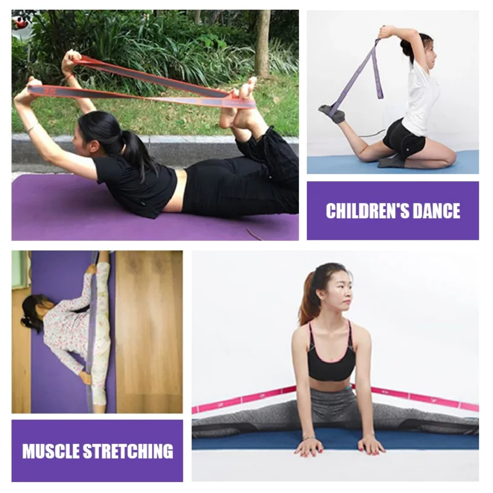 Multi-Section Elastic Yoga Res - đánh giá và giá Yoga Fitness Resistance Band