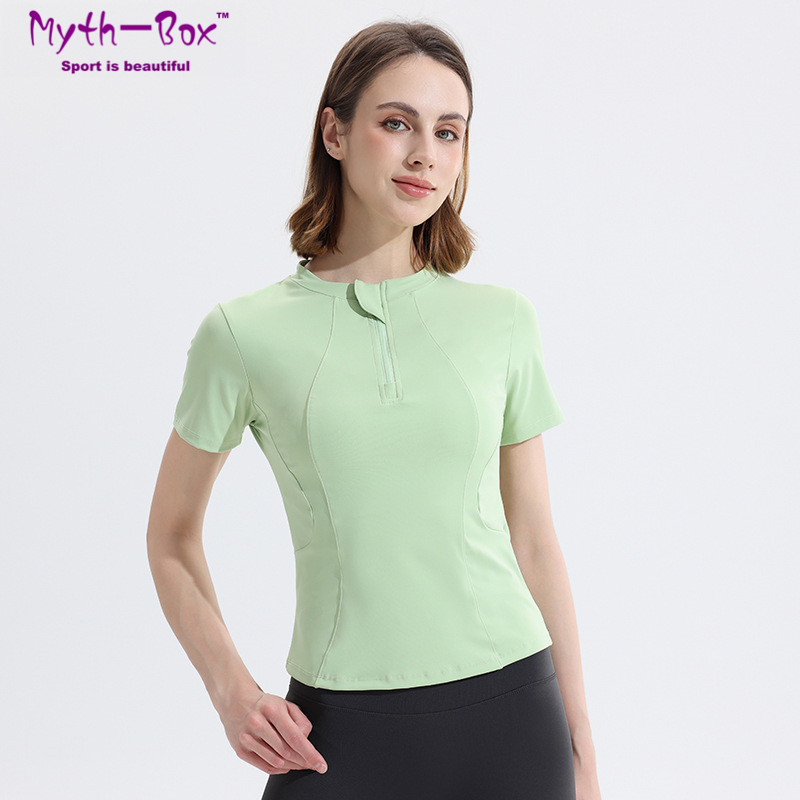 Summer Women Yoga Shirts Slim  - đánh giá và giá Yoga Fitness Qc
