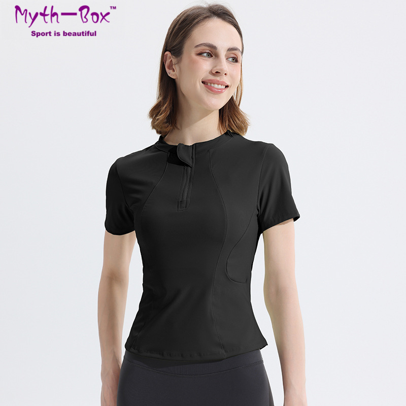 Summer Women Yoga Shirts Slim  - đánh giá và giá Yoga Fitness Qc