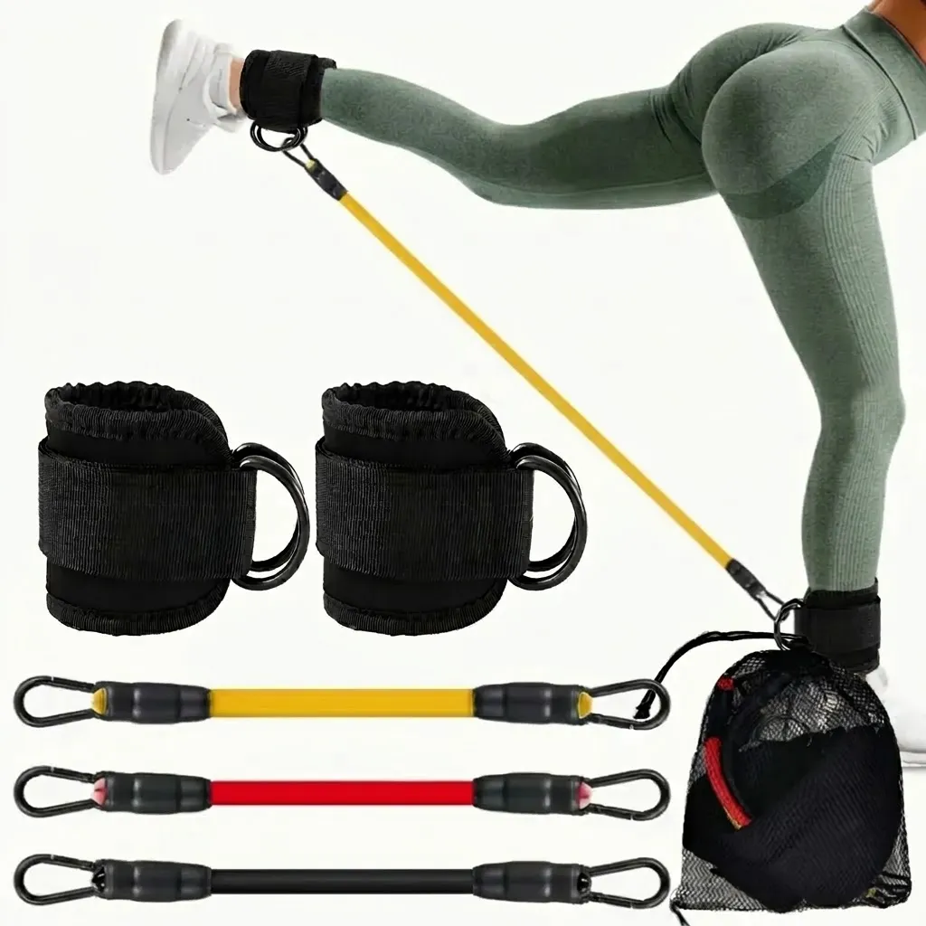 5pcs Ankle Resistance Bands |  - đánh giá và giá Yoga Fitness Resistance Band