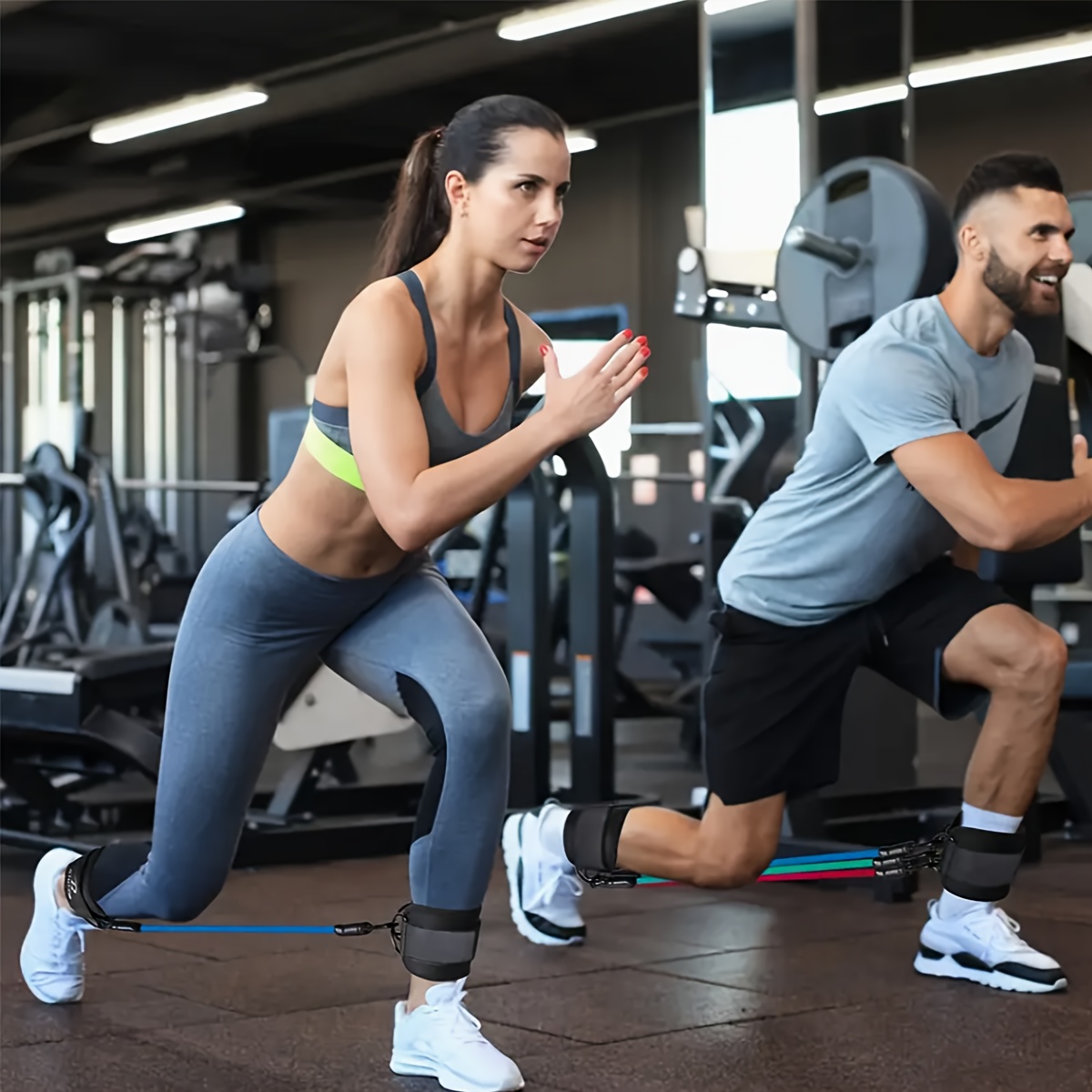 5pcs Ankle Resistance Bands |  - đánh giá và giá Yoga Fitness Resistance Band