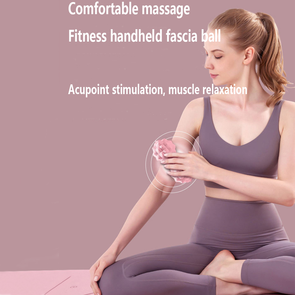 TPR Raised Point Fascia Massag - đánh giá và giá Shoulder Massage Ball