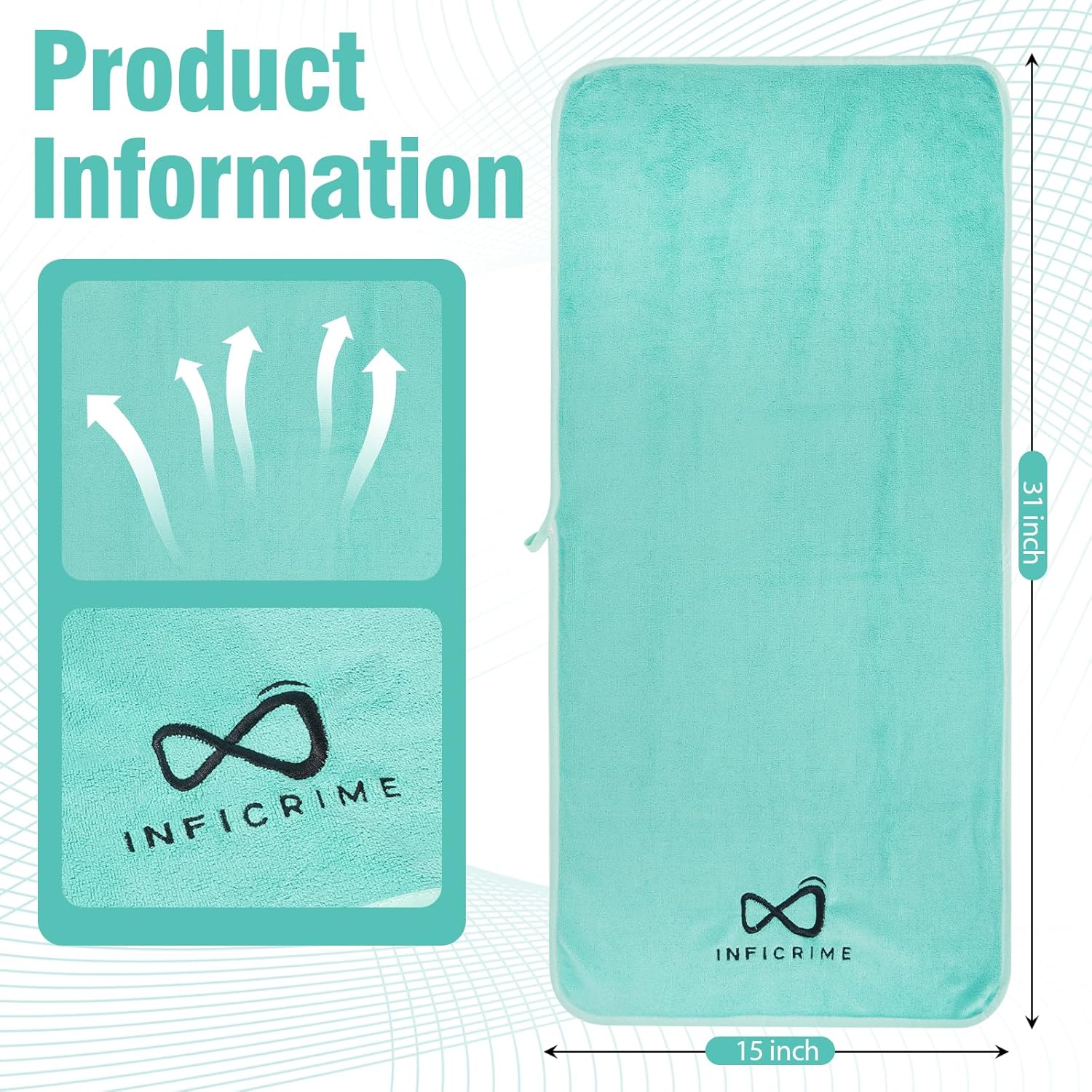 2 Pack Microfiber Gym Towels 3 - đánh giá và giá Yoga Fitness Images