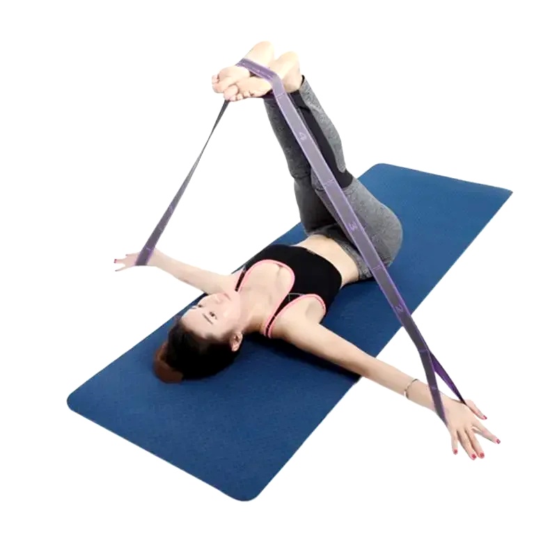 Yoga Pull Strap Belt Polyester - đánh giá và giá Yoga Fitness Resistance Band
