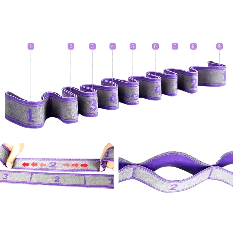Yoga Pull Strap Belt Polyester - đánh giá và giá Yoga Fitness Resistance Band