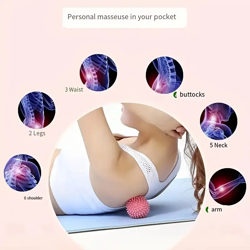Hedgehog Massage Ball Yoga Fas - đánh giá và giá Shoulder Massage Ball