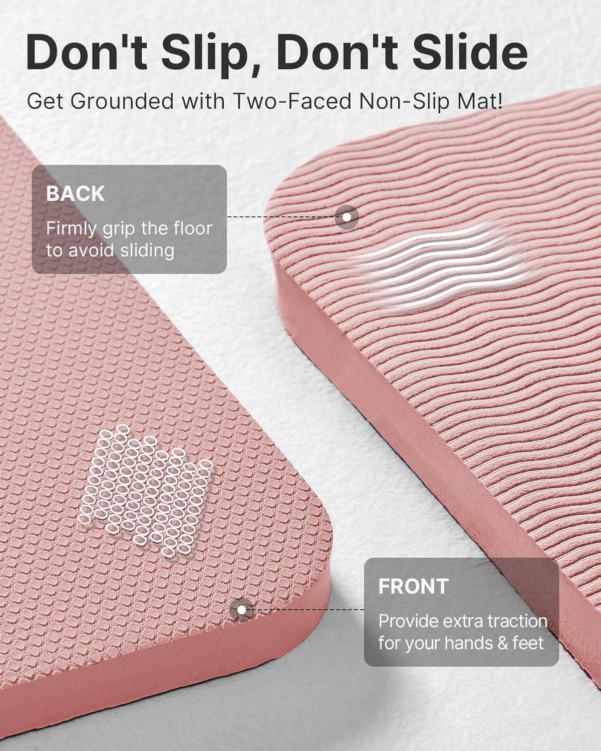 Yoga Mat, Extra Thick TPE Exer - đánh giá và giá Yoga Fitness Images