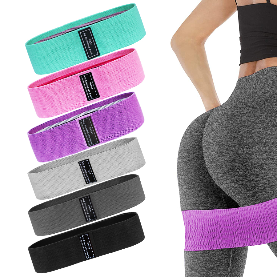 Fabric Resistance Hip Booty Ba - đánh giá và giá Yoga Fitness Resistance Band
