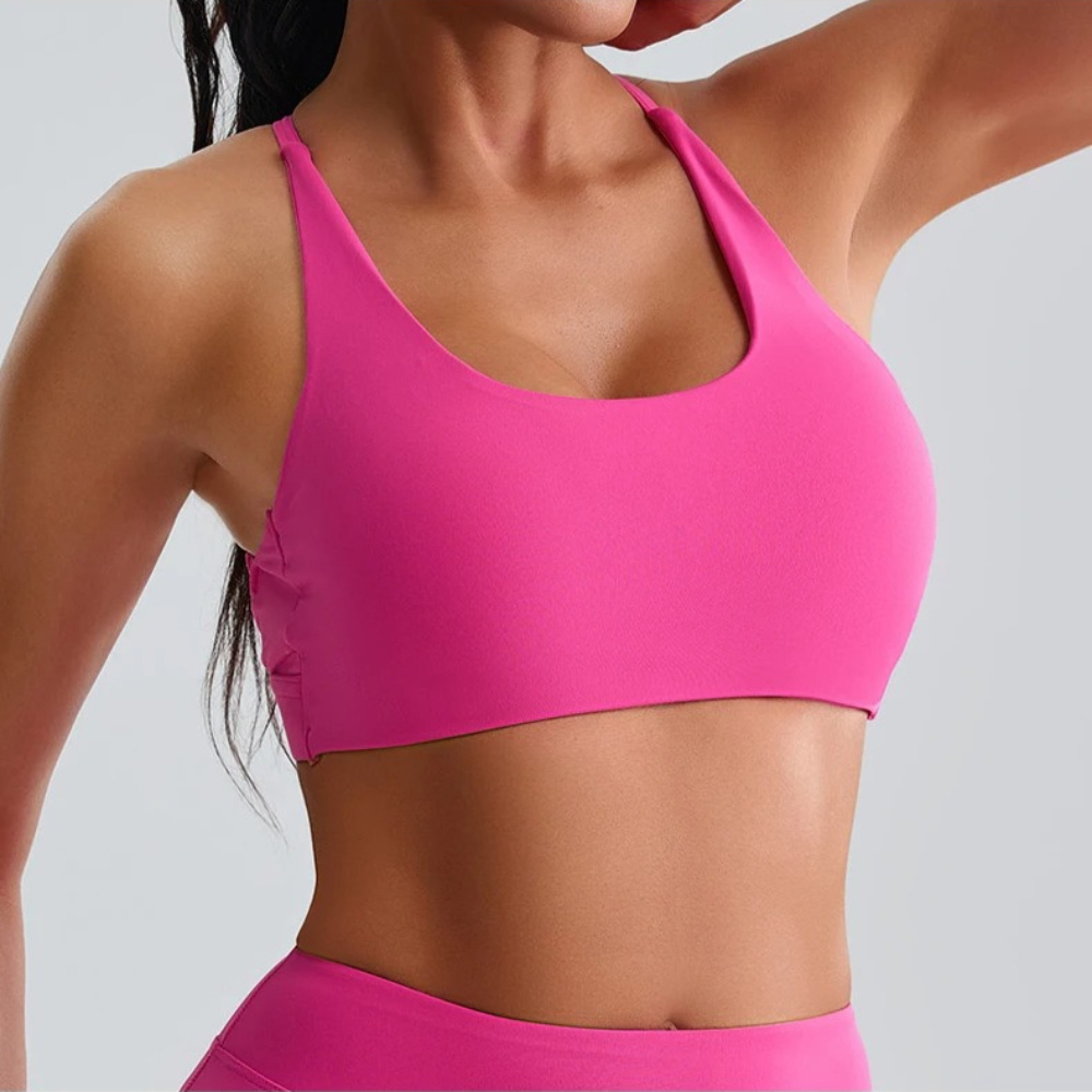 Women Impact Halter Sports Bra - đánh giá và giá Yoga Fitness Up