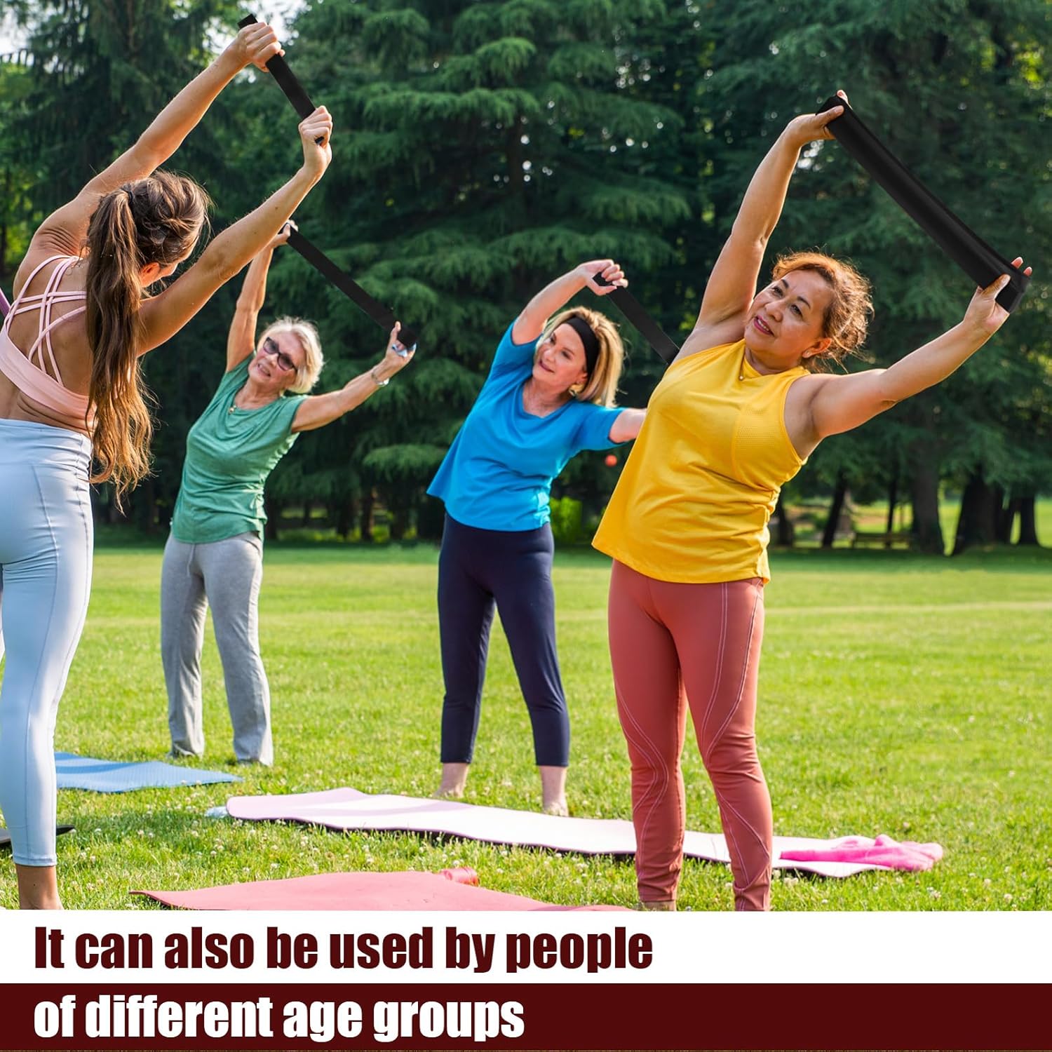 20 Pack Resistance Bands Loop  - đánh giá và giá Yoga Fitness Images