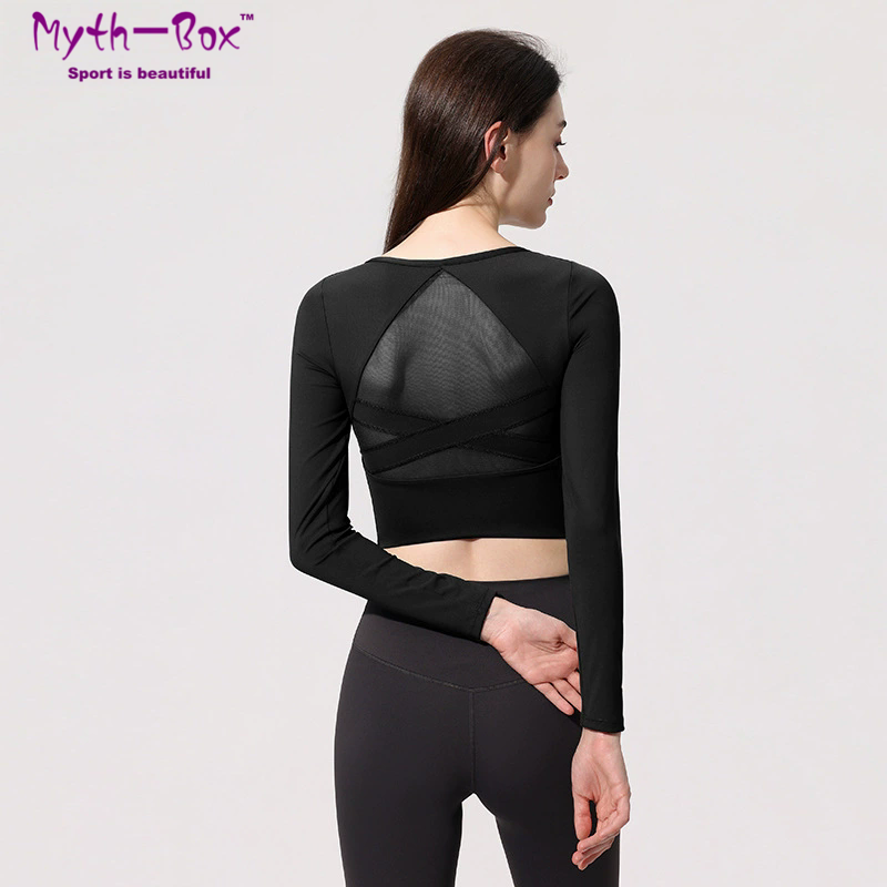Women Yoga Shirts With Pad Lon - đánh giá và giá Yoga Fitness Qc