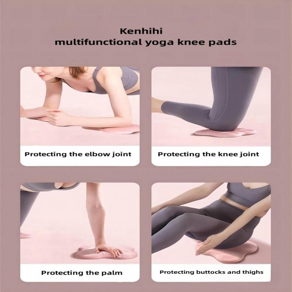 Yoga Knee Pads Set of 2 - Non- - đánh giá và giá Yoga Fitness Images