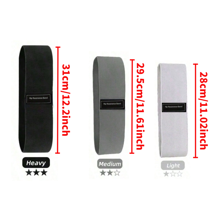 Basic Fabric Resistance Hip Bo - đánh giá và giá Yoga Fitness Resistance Band