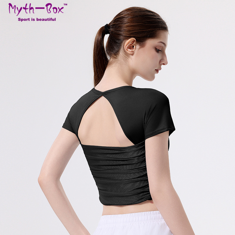 Women Slim Yoga Shirts With Pa - đánh giá và giá Yoga Fitness Qc