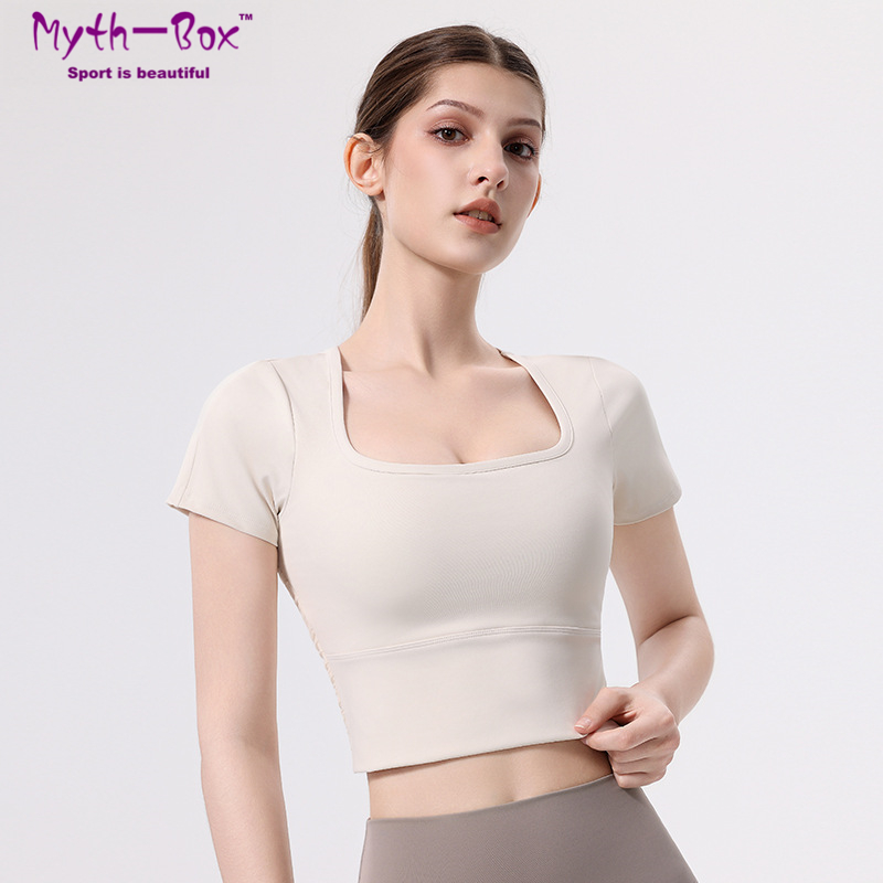 Women Slim Yoga Shirts With Pa - đánh giá và giá Yoga Fitness Qc