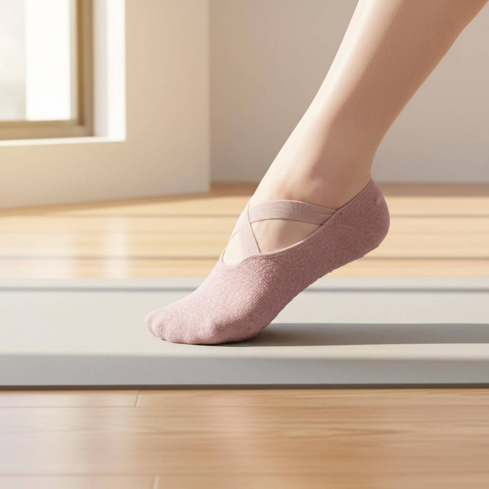Non Slip Fitness Socks Breatha - đánh giá và giá Yoga And Fitness Studio
