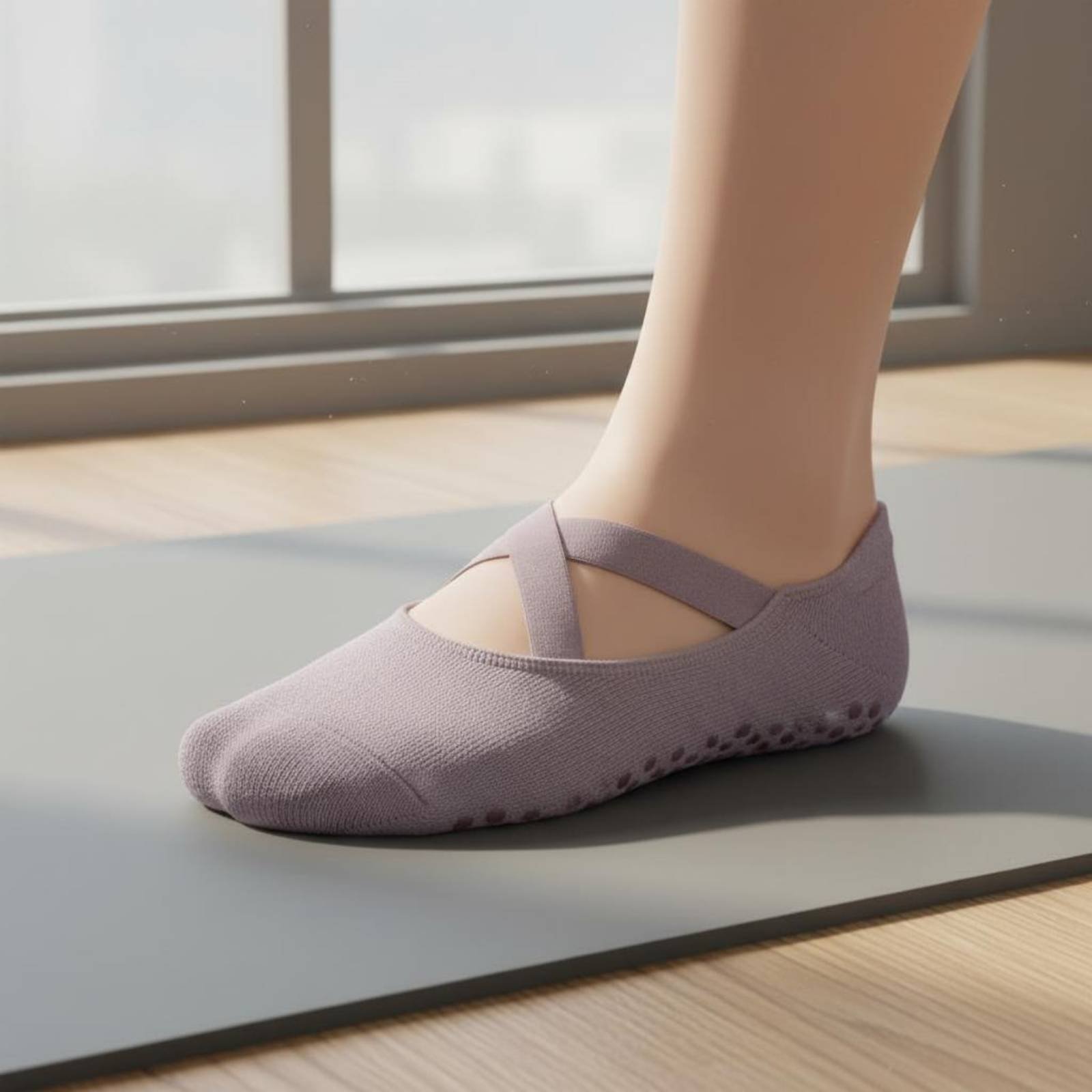 Non Slip Fitness Socks Breatha - đánh giá và giá Yoga And Fitness Studio