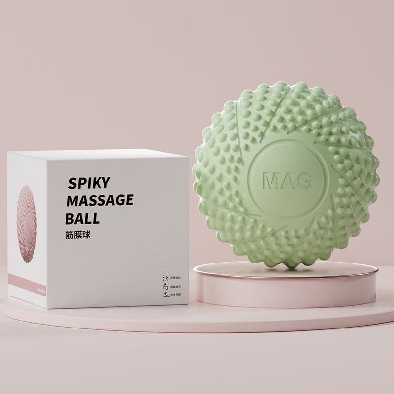 Eco Friendly TPE Spiky Massage - đánh giá và giá Shoulder Massage Ball