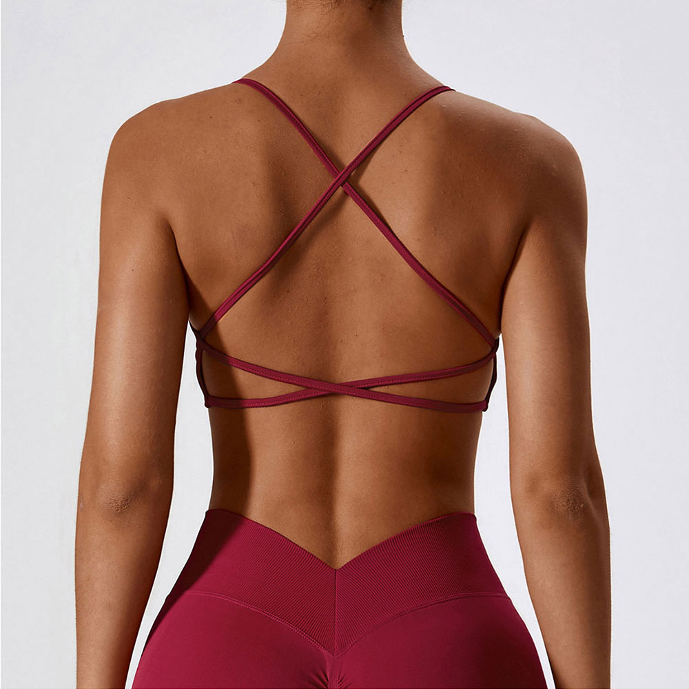 Women Cross Strap Sports Bra W - đánh giá và giá Yoga Fitness Up