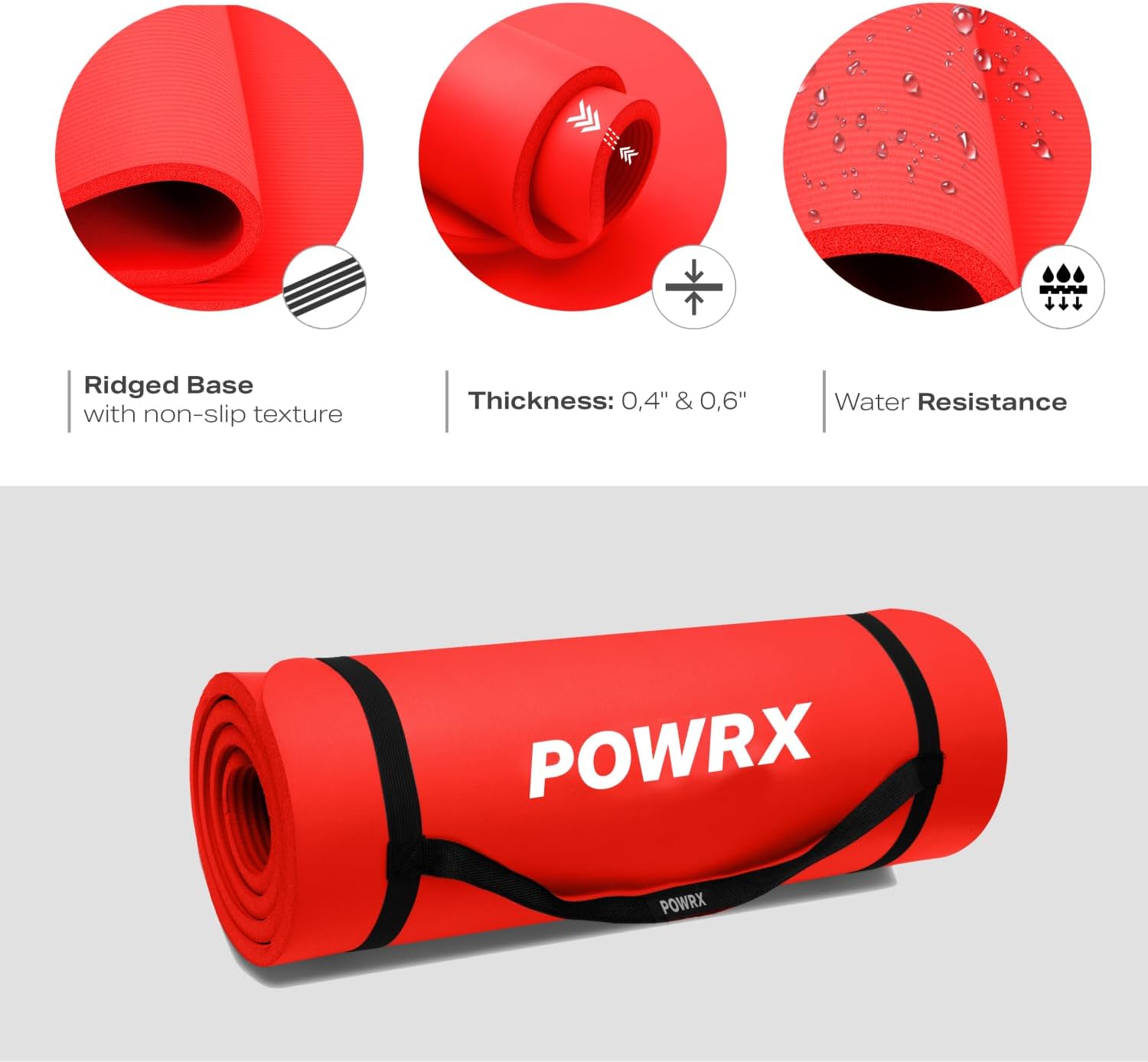 Yoga Mat Thick 1/2