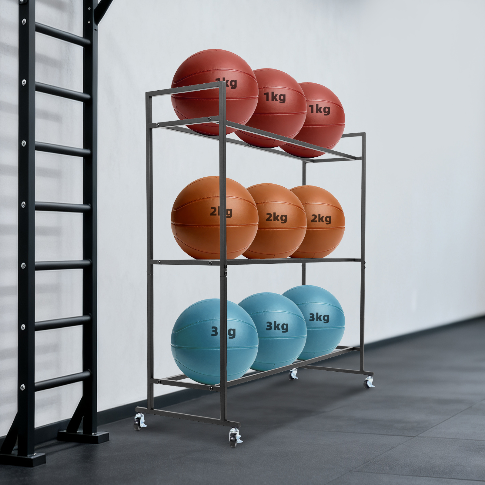 Yoga Ball Holder Storage Stand - đánh giá và giá Yoga And Fitness Studio