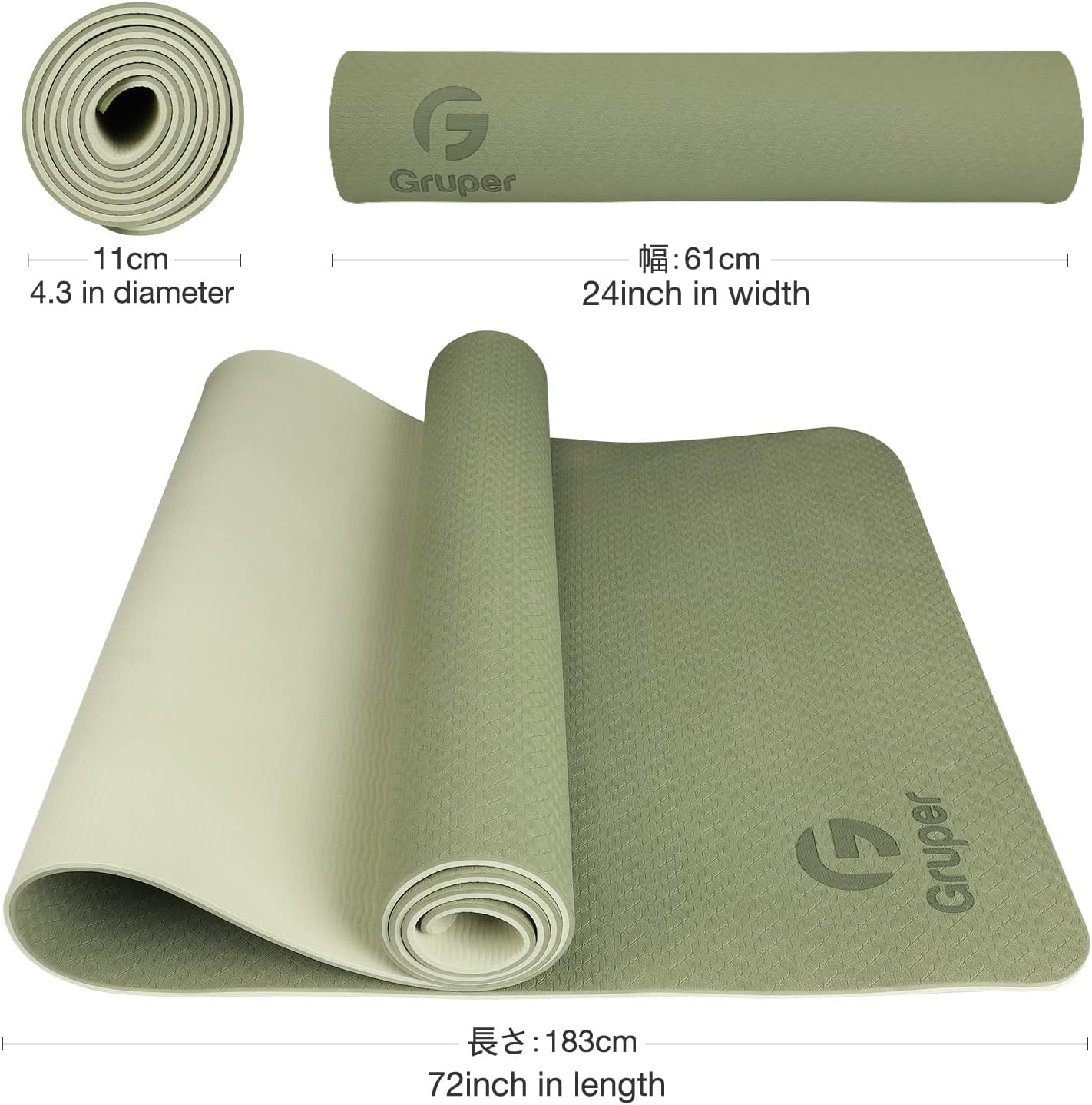 Non Slip Yoga Mat, Eco Friendl - đánh giá và giá Yoga Fitness Images
