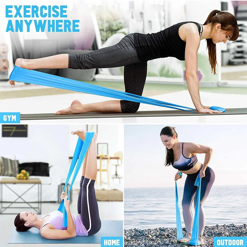 Elastic Yoga Fitness Bands Yog - đánh giá và giá Yoga Fitness Resistance Band