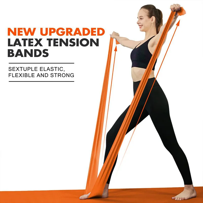 Elastic Yoga Fitness Bands Yog - đánh giá và giá Yoga Fitness Resistance Band